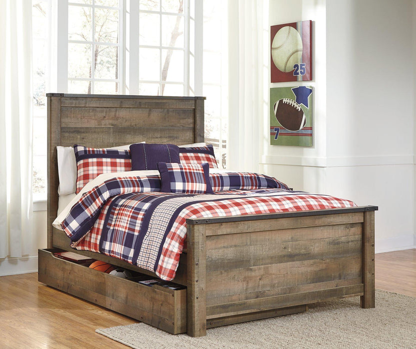 Trinell Bed with 2 Storage Drawers