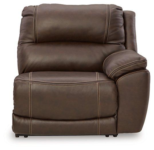 Dunleith Power Reclining Loveseat with Console - Venta Furnishings (San Antonio,TX)