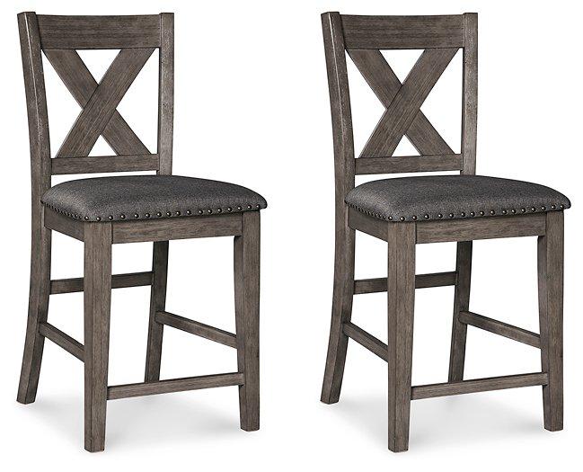 Caitbrook Counter Height Upholstered Bar Stool - Venta Furnishings (San Antonio,TX)