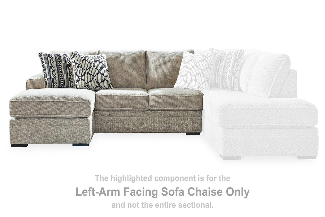 Calnita Sectional with Chaise - Venta Furnishings (San Antonio,TX)