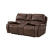 Atlantis 3PC Living Room Set in Heritage Brown-Sofa, Loveseat & Recliner - Venta Furnishings (San Antonio,TX)