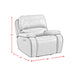 Atlantis 3PC Living Room Set in Heritage Brown-Sofa, Loveseat & Recliner - Venta Furnishings (San Antonio,TX)