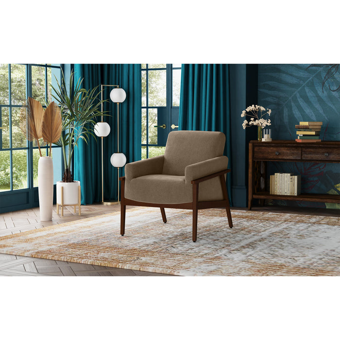 Ava Chair in Langley Cocoa - Venta Furnishings (San Antonio,TX)
