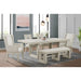 Avalanche Dining Bench in Antique White - Venta Furnishings (San Antonio,TX)