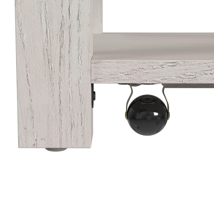 Avalanche 3PC Occasional Table Set in Antique White-Coffee Table, End Table & Sofa Table - Venta Furnishings (San Antonio,TX)