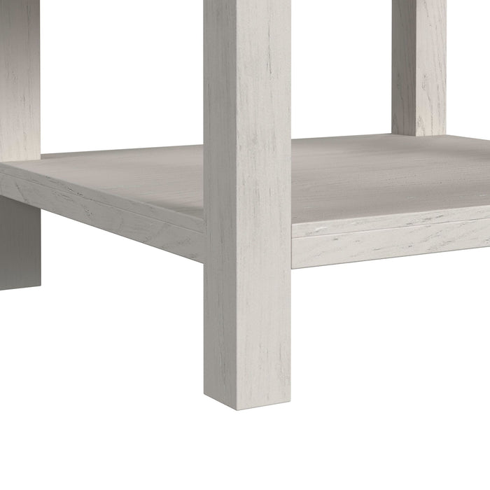 Avalanche 3PC Occasional Table Set in Antique White-Coffee Table, End Table & Sofa Table - Venta Furnishings (San Antonio,TX)