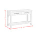 Avalanche 3PC Occasional Table Set in Antique White-Coffee Table, End Table & Sofa Table - Venta Furnishings (San Antonio,TX)