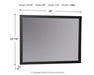 Danziar Bedroom Mirror - Venta Furnishings (San Antonio,TX)