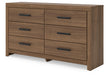 Broachmyn Dresser and Mirror - Venta Furnishings (San Antonio,TX)
