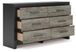 Broachmyn Dresser and Mirror - Venta Furnishings (San Antonio,TX)