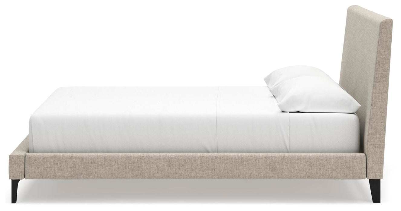 Cielden Upholstered Bed with Roll Slats - Venta Furnishings (San Antonio,TX)