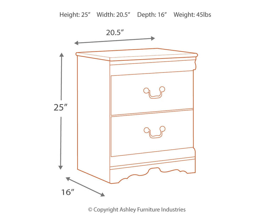 Anarasia Nightstand - Venta Furnishings (San Antonio,TX)