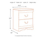 Anarasia Nightstand - Venta Furnishings (San Antonio,TX)