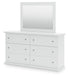 Bostwick Shoals Dresser and Mirror - Venta Furnishings (San Antonio,TX)