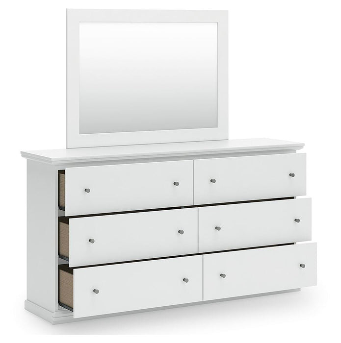 Bostwick Shoals Dresser and Mirror - Venta Furnishings (San Antonio,TX)