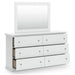 Bostwick Shoals Dresser and Mirror - Venta Furnishings (San Antonio,TX)
