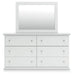 Bostwick Shoals Dresser and Mirror - Venta Furnishings (San Antonio,TX)