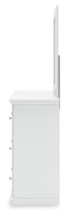 Bostwick Shoals Dresser and Mirror - Venta Furnishings (San Antonio,TX)