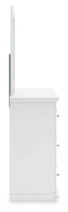 Bostwick Shoals Dresser and Mirror - Venta Furnishings (San Antonio,TX)