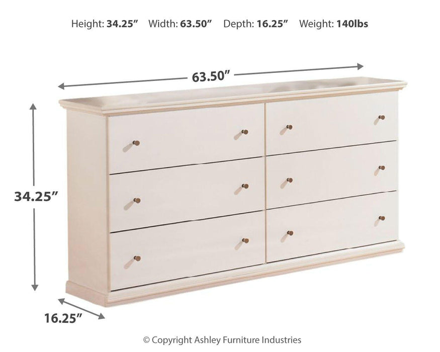 Bostwick Shoals Youth Dresser - Venta Furnishings (San Antonio,TX)