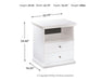 Bostwick Shoals Nightstand - Venta Furnishings (San Antonio,TX)