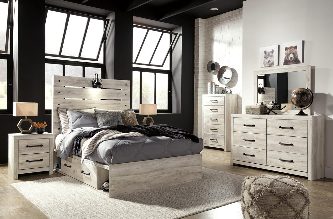 Cambeck Bed with 4 Storage Drawers - Venta Furnishings (San Antonio,TX)