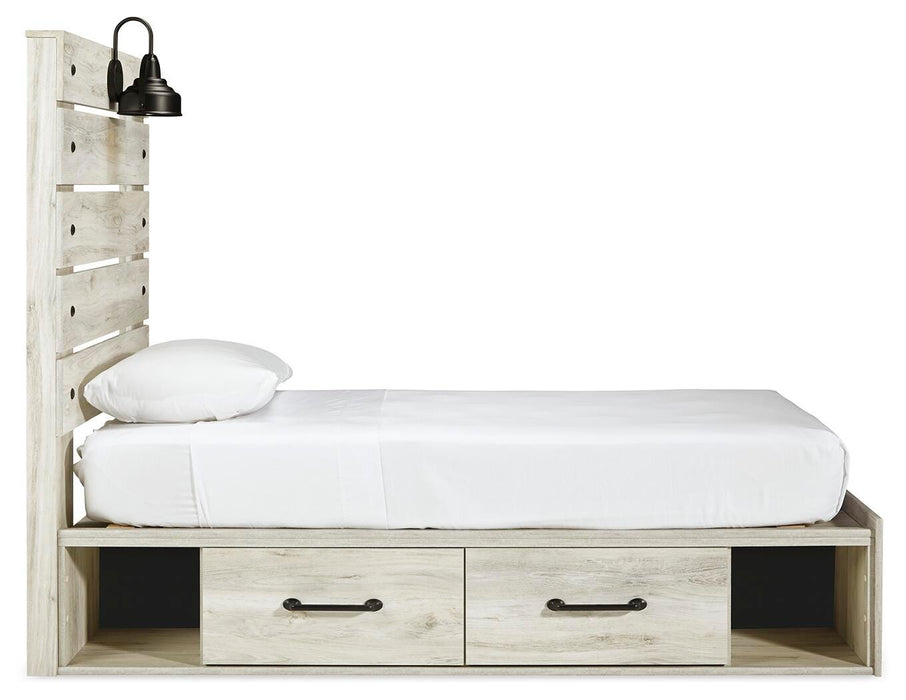 Cambeck Bed with 2 Storage Drawers - Venta Furnishings (San Antonio,TX)