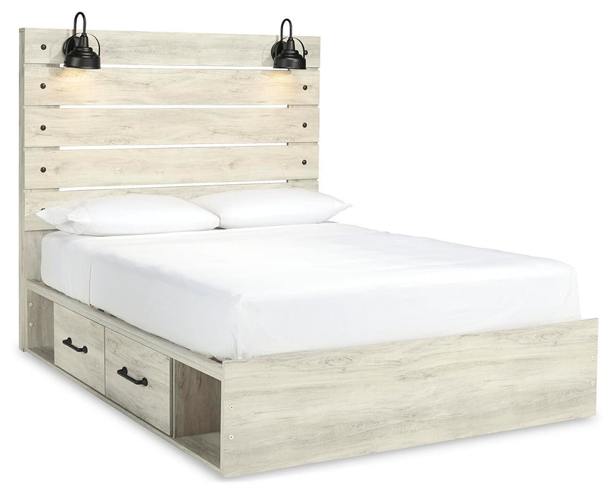 Cambeck Bed with 2 Storage Drawers - Venta Furnishings (San Antonio,TX)