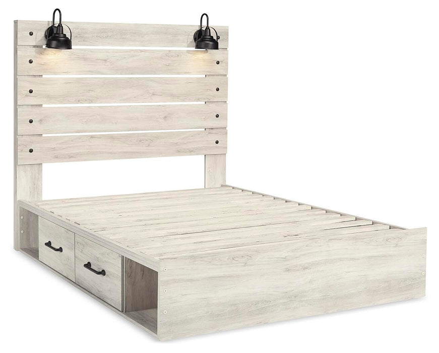 Cambeck Bed with 2 Storage Drawers - Venta Furnishings (San Antonio,TX)