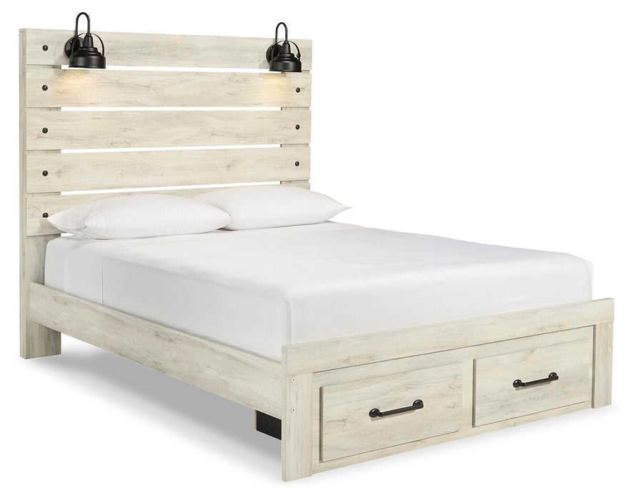 Cambeck Bed with 2 Storage Drawers - Venta Furnishings (San Antonio,TX)