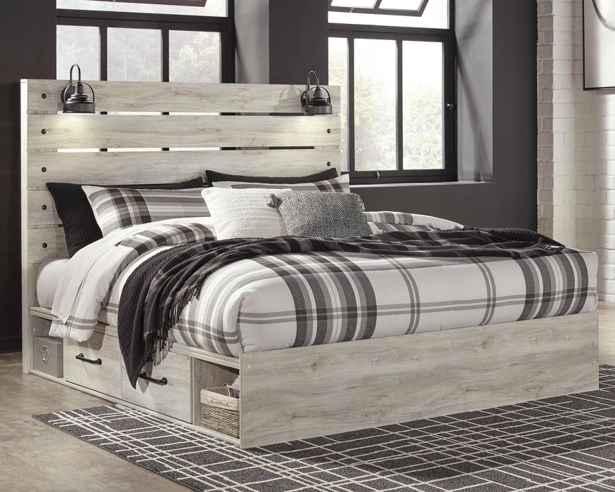Cambeck Bed with 2 Storage Drawers - Venta Furnishings (San Antonio,TX)