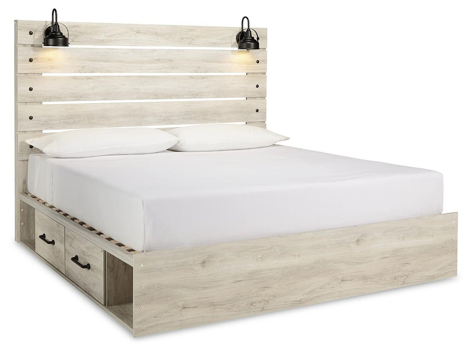 Cambeck Bed with 2 Storage Drawers - Venta Furnishings (San Antonio,TX)