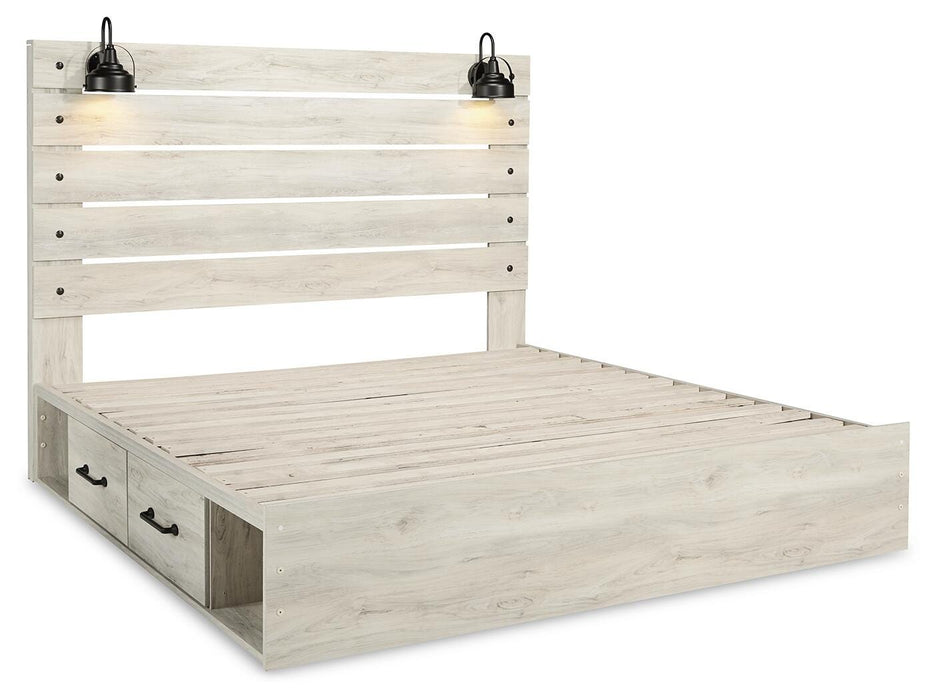 Cambeck Bed with 2 Storage Drawers - Venta Furnishings (San Antonio,TX)