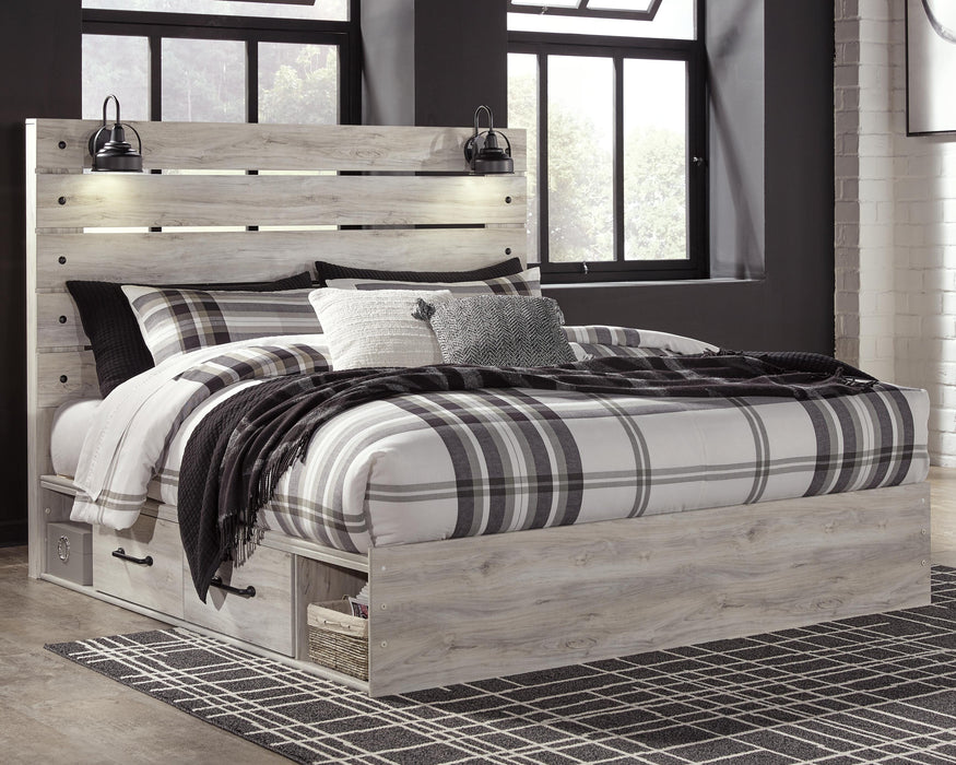 Cambeck Bed with 4 Storage Drawers - Venta Furnishings (San Antonio,TX)