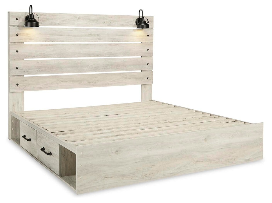 Cambeck Bed with 4 Storage Drawers - Venta Furnishings (San Antonio,TX)
