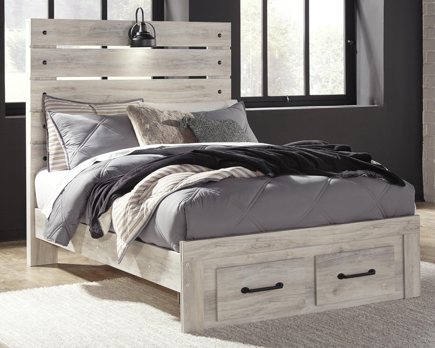 Cambeck Bed with 2 Storage Drawers - Venta Furnishings (San Antonio,TX)