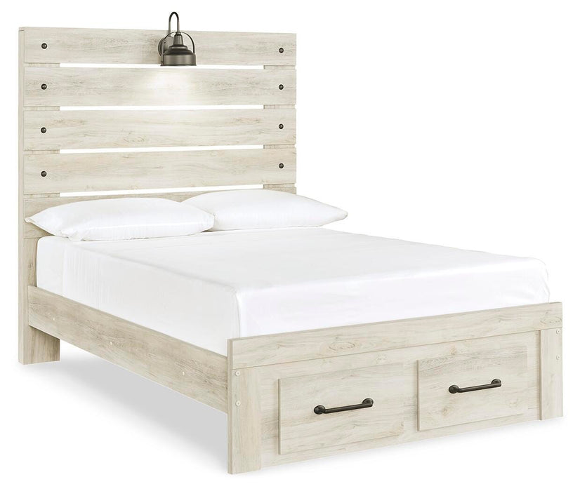 Cambeck Bed with 2 Storage Drawers - Venta Furnishings (San Antonio,TX)