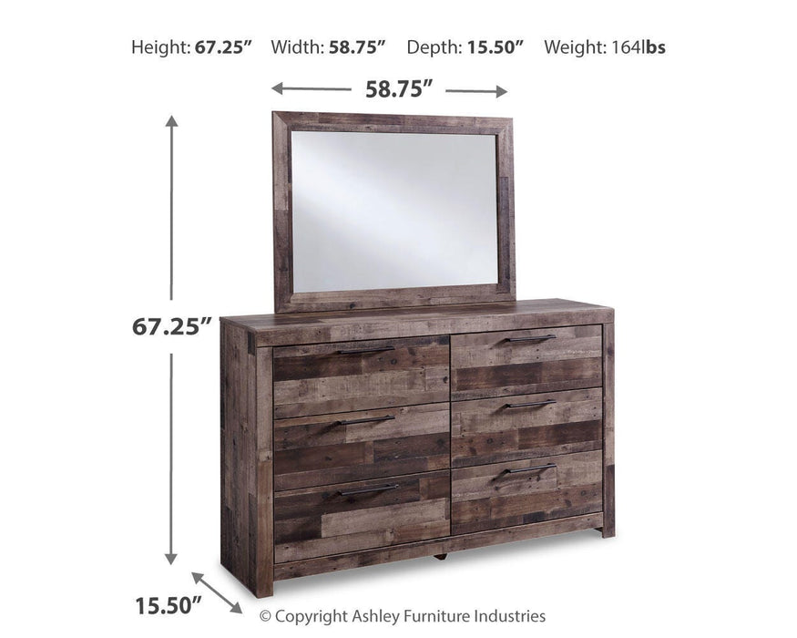 Derekson Dresser and Mirror - Venta Furnishings (San Antonio,TX)