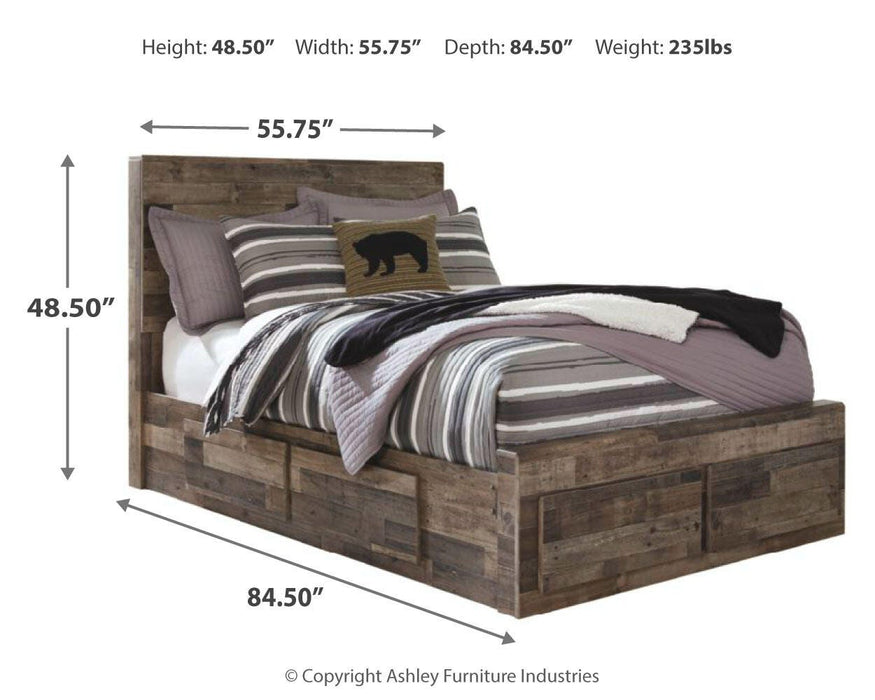 Derekson Youth Bed with 6 Storage Drawers - Venta Furnishings (San Antonio,TX)