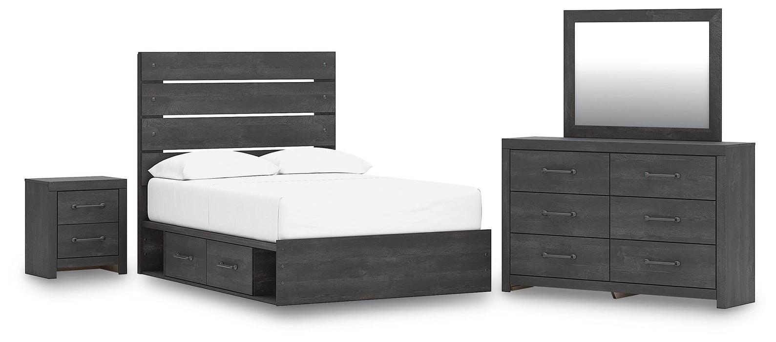 Hollivern Bedroom Set - Venta Furnishings (San Antonio,TX)