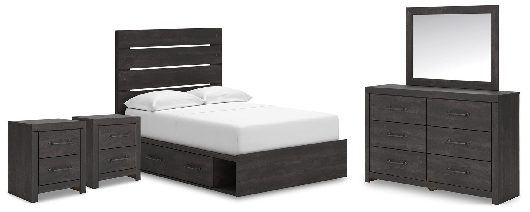 Hollivern Bedroom Set - Venta Furnishings (San Antonio,TX)