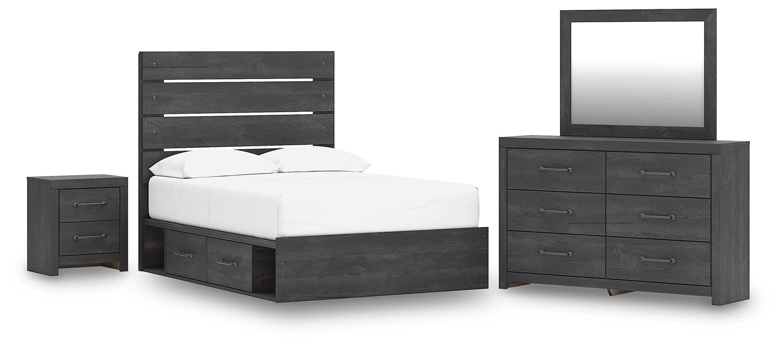Hollivern Bedroom Set - Venta Furnishings (San Antonio,TX)