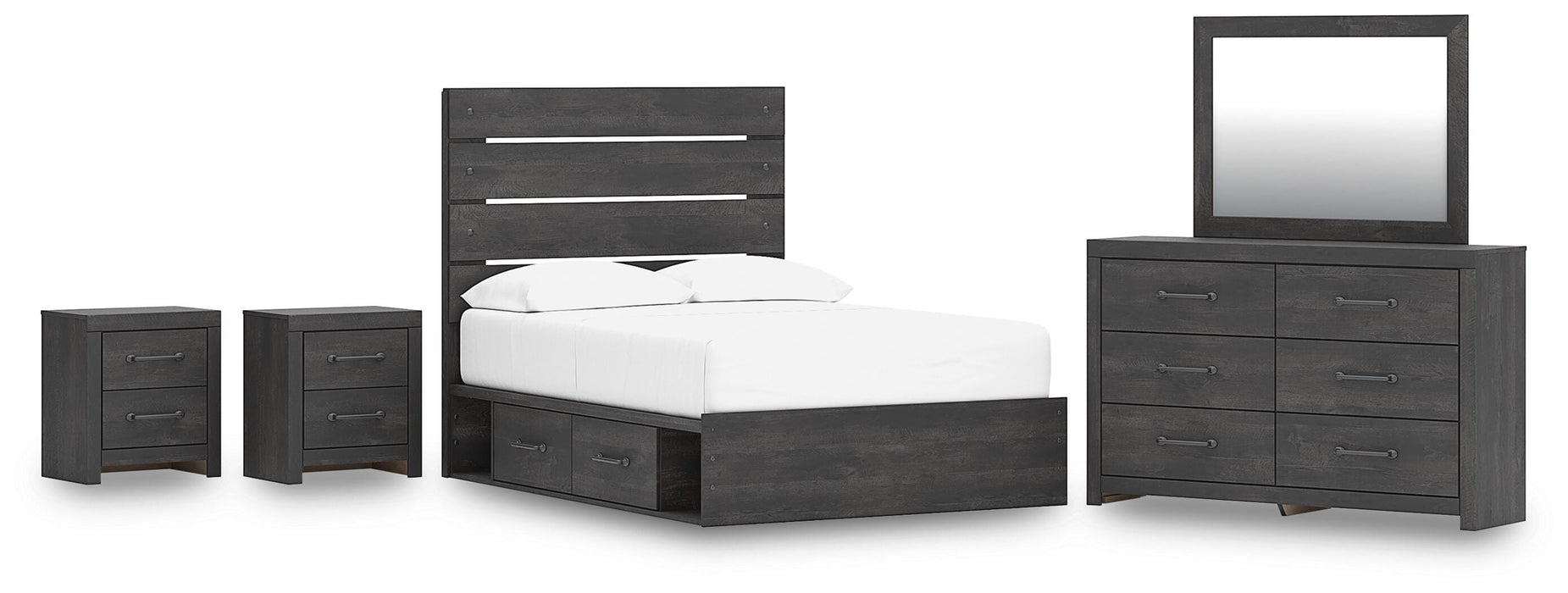 Hollivern Bedroom Set - Venta Furnishings (San Antonio,TX)
