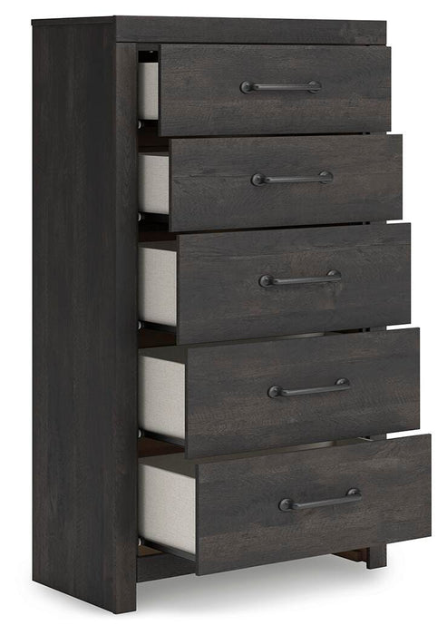 Hollivern Chest of Drawers - Venta Furnishings (San Antonio,TX)