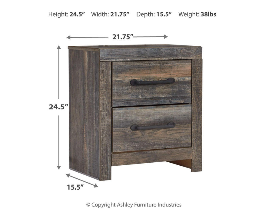 Drystan Nightstand - Venta Furnishings (San Antonio,TX)