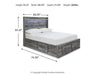 Baystorm Storage Bed - Venta Furnishings (San Antonio,TX)