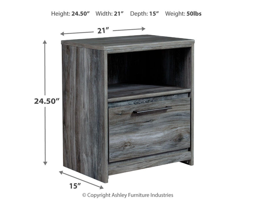 Baystorm Nightstand - Venta Furnishings (San Antonio,TX)