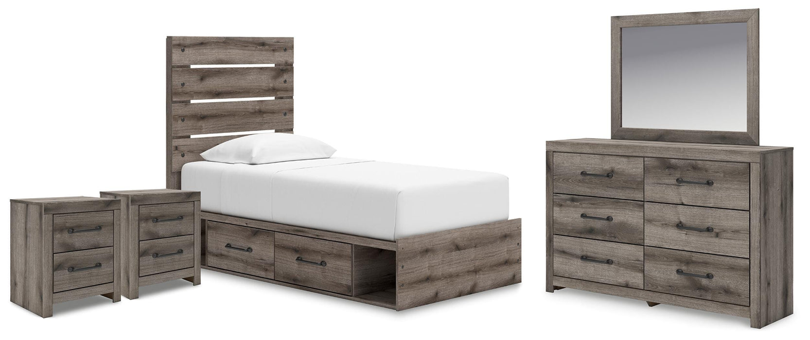 Graystorm Bedroom Set - Venta Furnishings (San Antonio,TX)