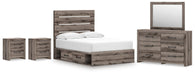 Graystorm Bedroom Set - Venta Furnishings (San Antonio,TX)