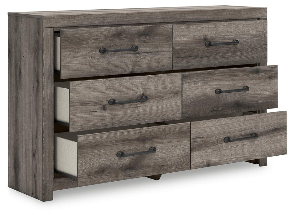 Graystorm Dresser and Mirror - Venta Furnishings (San Antonio,TX)